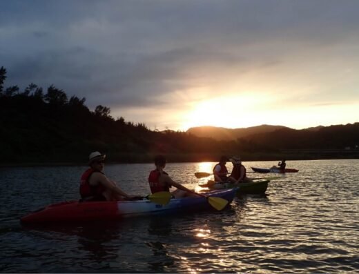 Fulong, New Taipei – Sunset Platform Kayak