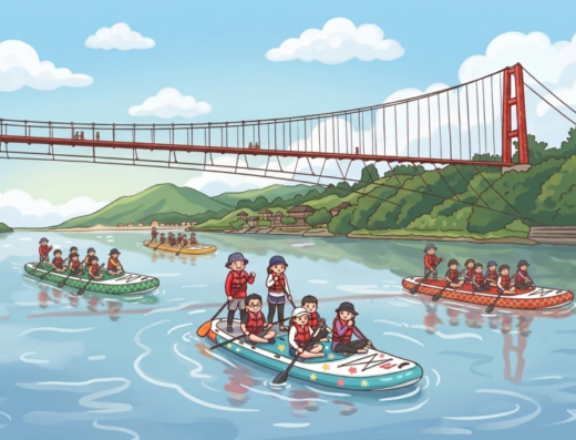 【Mega SUP Dragon Boat】Unsinkable Water Tanker | Family FUN | Super Easy Even for Pets